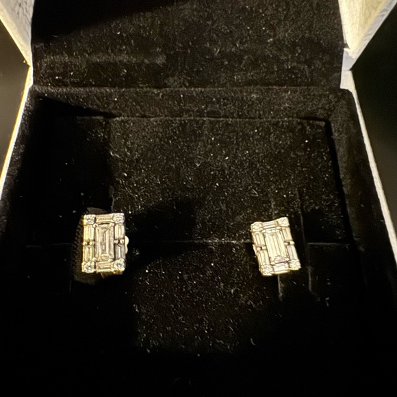 Silver pandora earrings - Picture 2 of 2